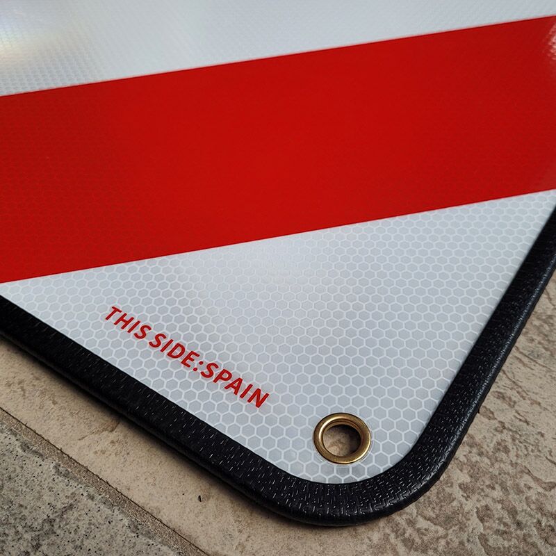 Markeringsbord Spanje closeup