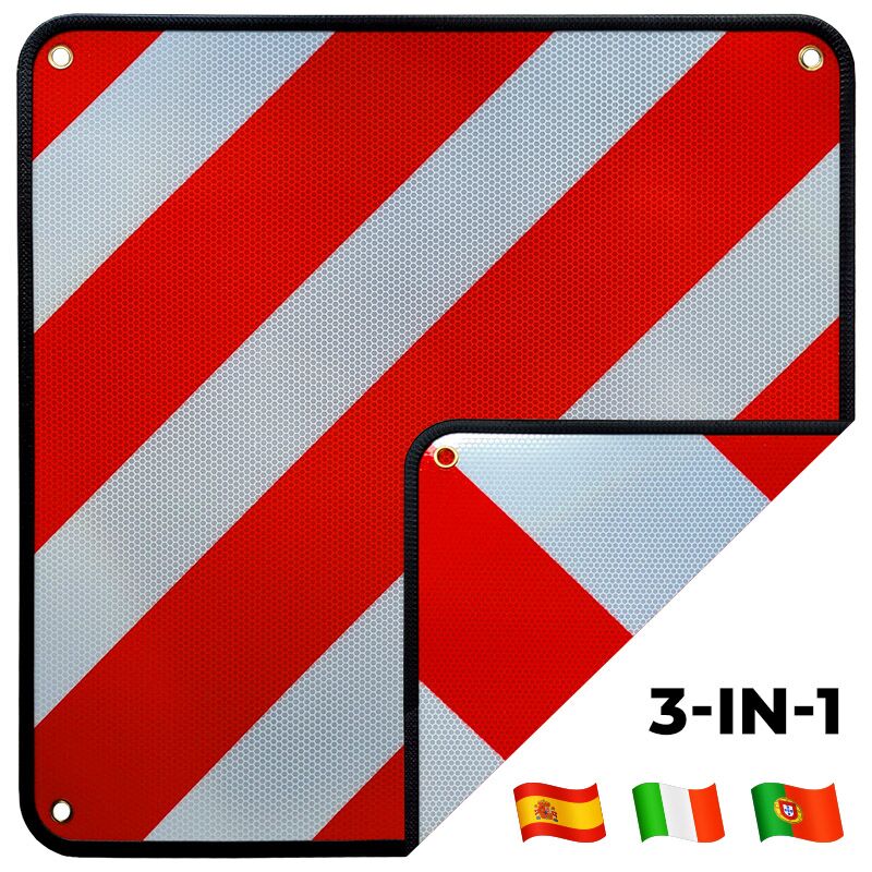 Markeringsbord Spanje Italie Portugal aluminium