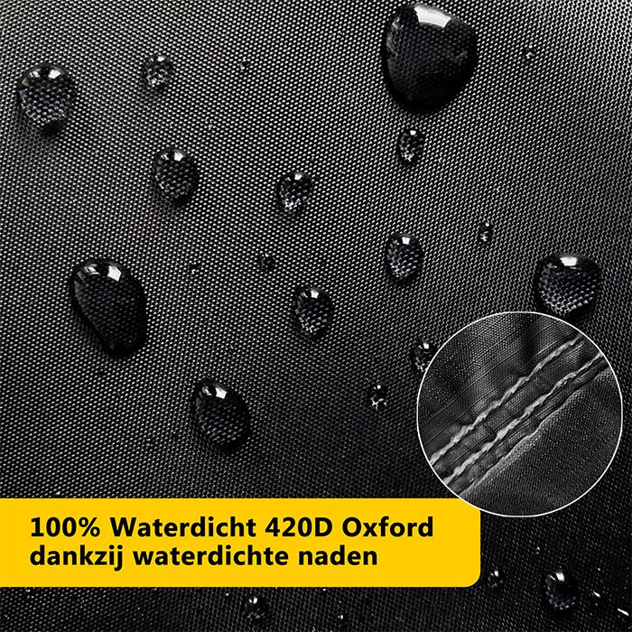 Vebics Motorhoes Waterdicht Buiten / Scooterhoes - Inclusief Opbergzak XL - Afbeelding 7