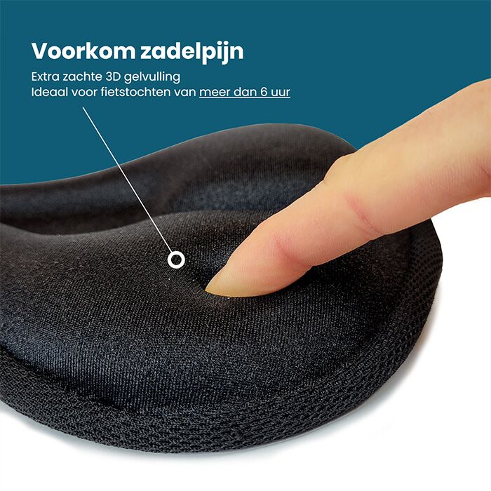 vebics zadelhoes stadsfiets zachte vulling